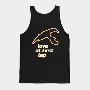 Love at first lap - Spa. Racing & Sim Racing - Motorsport Collection. Tank Top